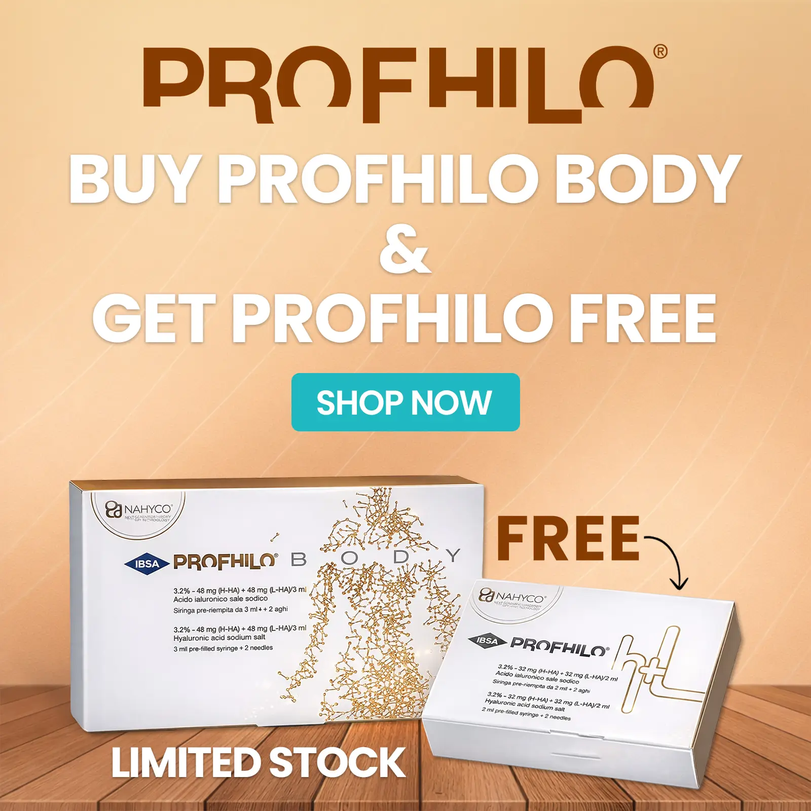 Home 21 BUY PROFHILO BODY GET PROFHILO FREE 1